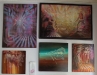 Dennis' studio wall