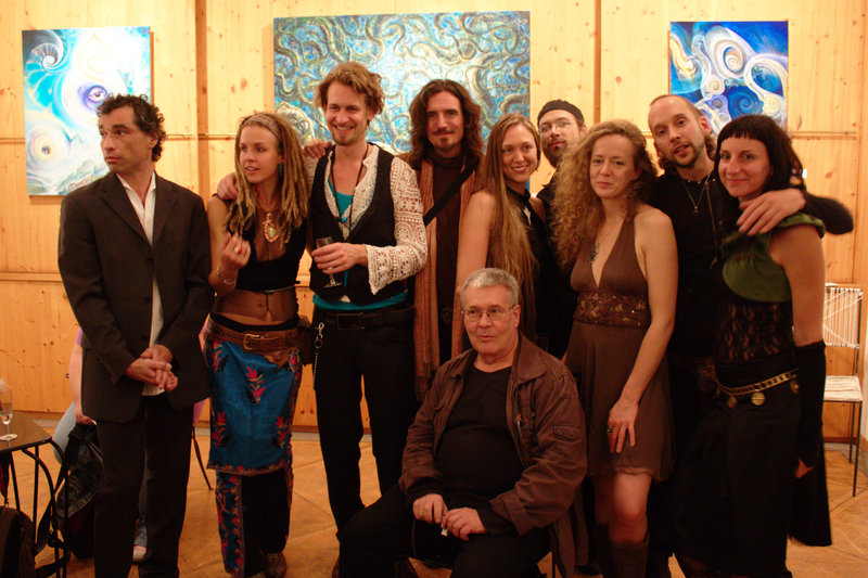 The exhibiting artists The exhibiting artists
